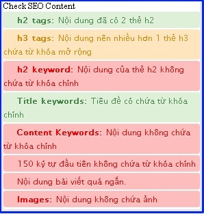 Công cụ SEO trong Webvietnam