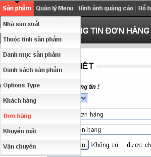 Thông tin đơn hàng